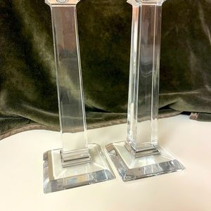 Tiffany & Co. Crystal Candlesticks - Never used!